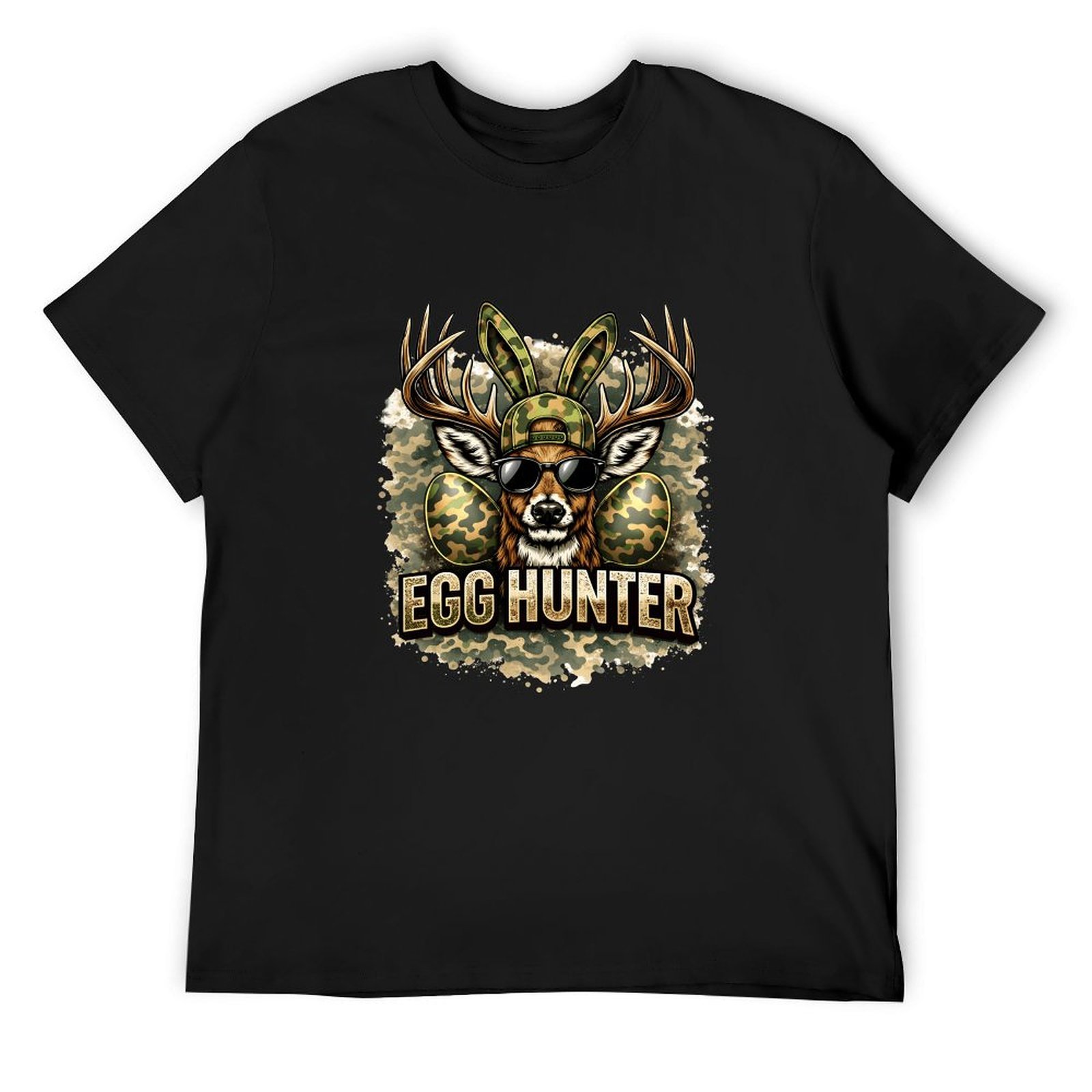 Wildman Hunting & Outdoor Vanderbijlpark - การล่าสัตว์น้ำกลางแจ้ง ฉันชอบล่าเป็ดมากกว่า เสื้อยืดสีดำลายพราง ธนู เป็ดมัลลาร์ด เสื้อผ้าสำหรับคนรักธรรมชาติ