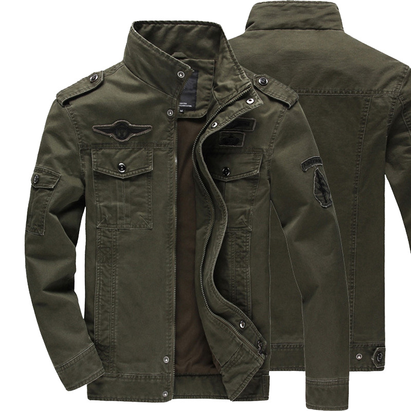Wildman Hunting & Outdoor Vanderbijlpark - เสื้อแจ็คเก็ตผ้าฝ้ายใหม่ปี 2024 สำหรับผู้ชาย แจ็คเก็ตทำงานกันลมหลายกระเป๋า สไตล์ลำลองสีเขียวทหาร เหมาะสำหรับปีนเขาและกิจกรรมกลางแจ้งในฤดูใบไม้ร่วง