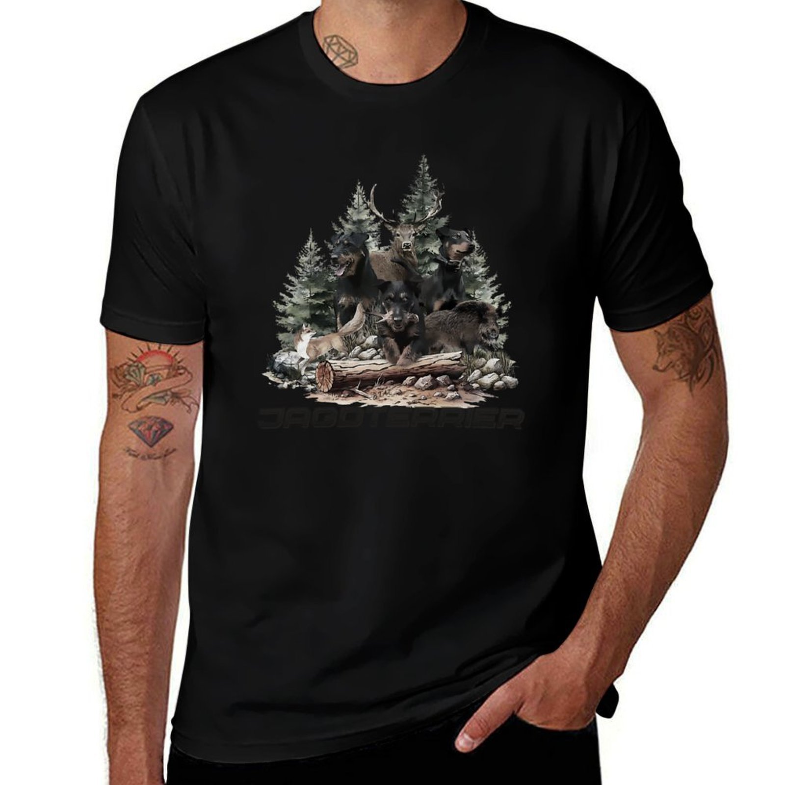 Wildman Hunting & Outdoor Vanderbijlpark - เยอรมันฮันท์ติ้งเทอร์เรียร์เป็นคู่หูของนักล่าในป่า เสื้อยืดกีฬาที่มีความยืดหยุ่นสูง