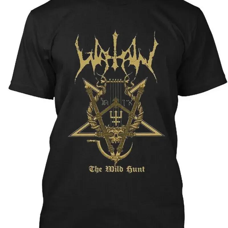 Wildman Hunting & Outdoor Vanderbijlpark - เสื้อยืดลายโลโก้เรโทรเพลง Black Music ของวง Watain The