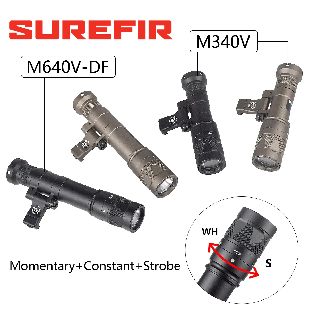 Hunting Outdoor Shop - ไฟฉาย Surefir M600 M340 DF M640
