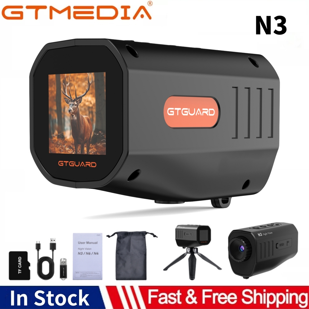 Outdoor Hunting Videos - GTGUARD N3 กล้องมองกลางคืนแบบตาเดียว ซูมดิจิตอล 5 เท่า