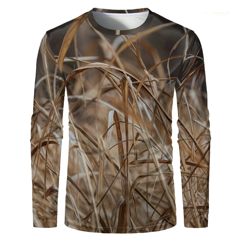 ผู้ชายลายพรางป่าเสื้อยืดล่าสัต - Hunting And Camping In Forest บทวิจารณ์และราคา