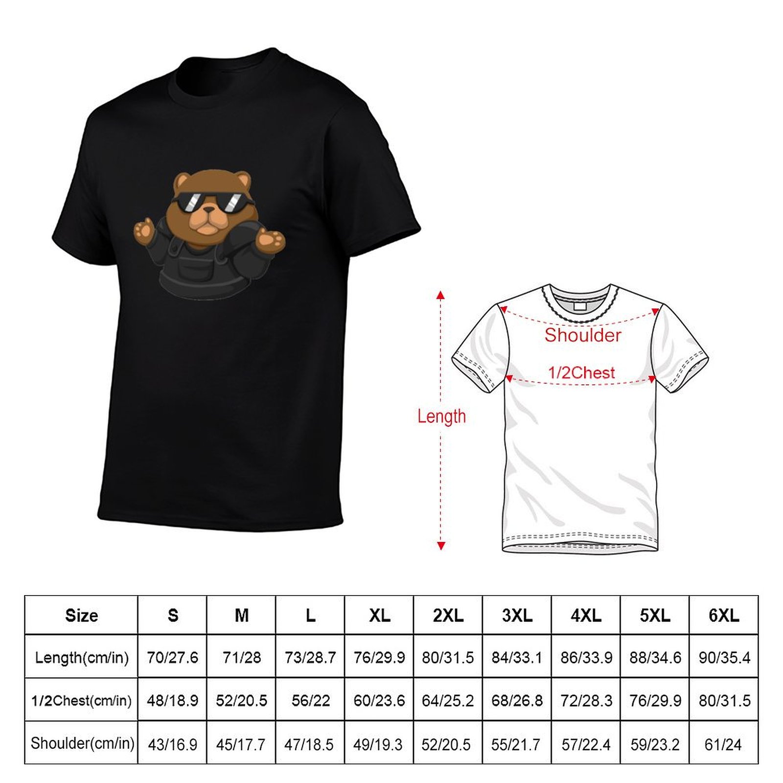เสื้อยืดแขนสั้นน้ำหนักเบาพื้นฐ - Bear Spray Protection บทวิจารณ์และราคา