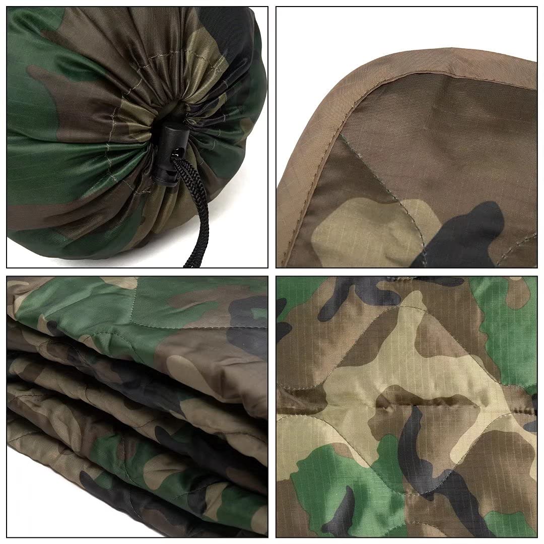 Welead Camo Woobie ผ้าห่มเบามา - Outdoor Hunting Blanket บทวิจารณ์และราคา