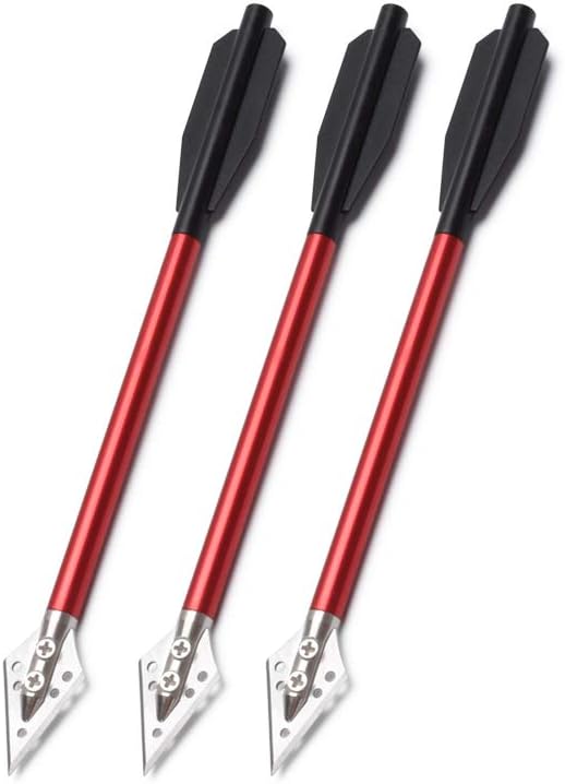 อลูมิเนียม Crossbow Bolts ลูกศ - Crossbow Bolt Broadhead บทวิจารณ์และราคา