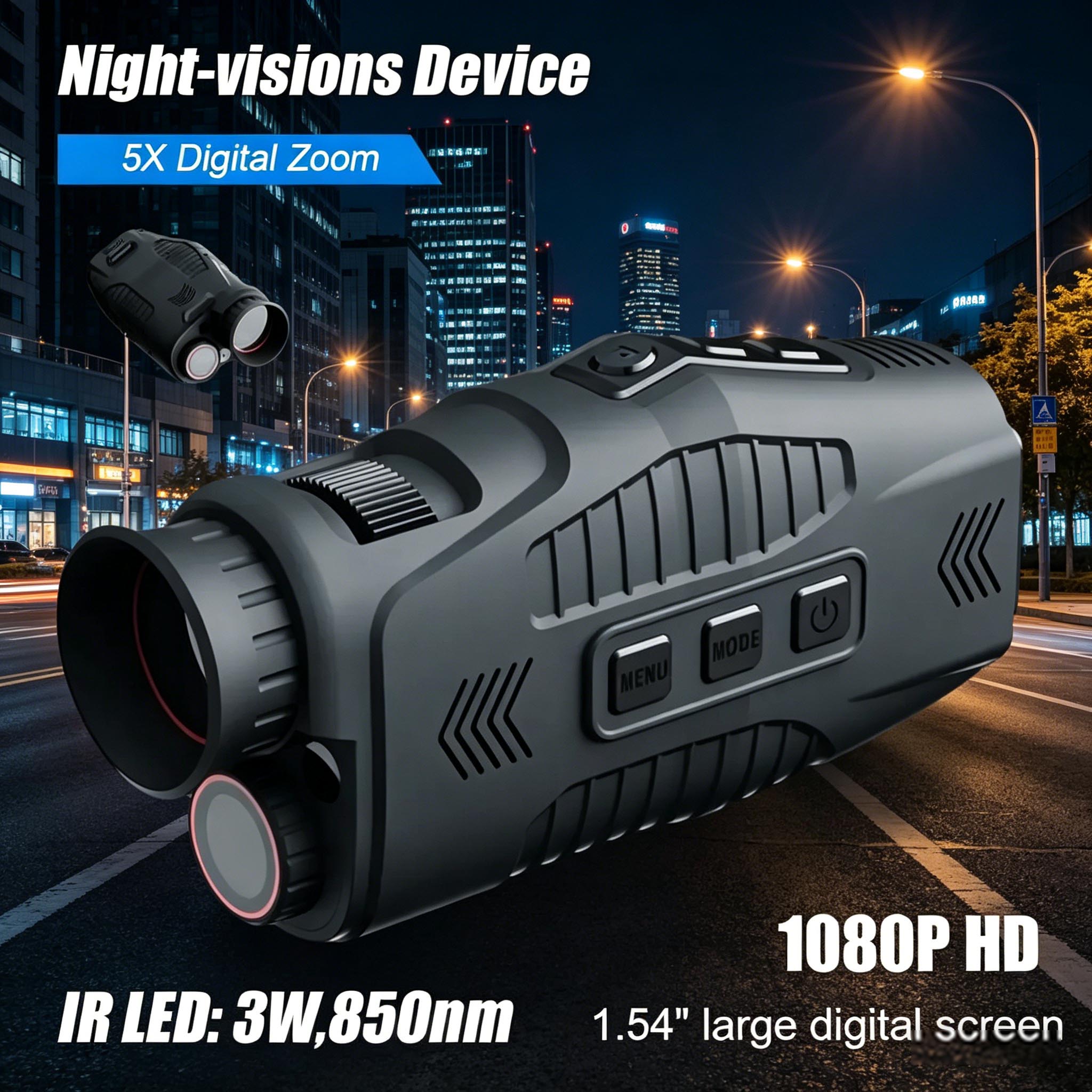 กล้องมองกลางคืนอินฟราเรดแบบตาเ - Outdoor Hunting Videos บทวิจารณ์และราคา