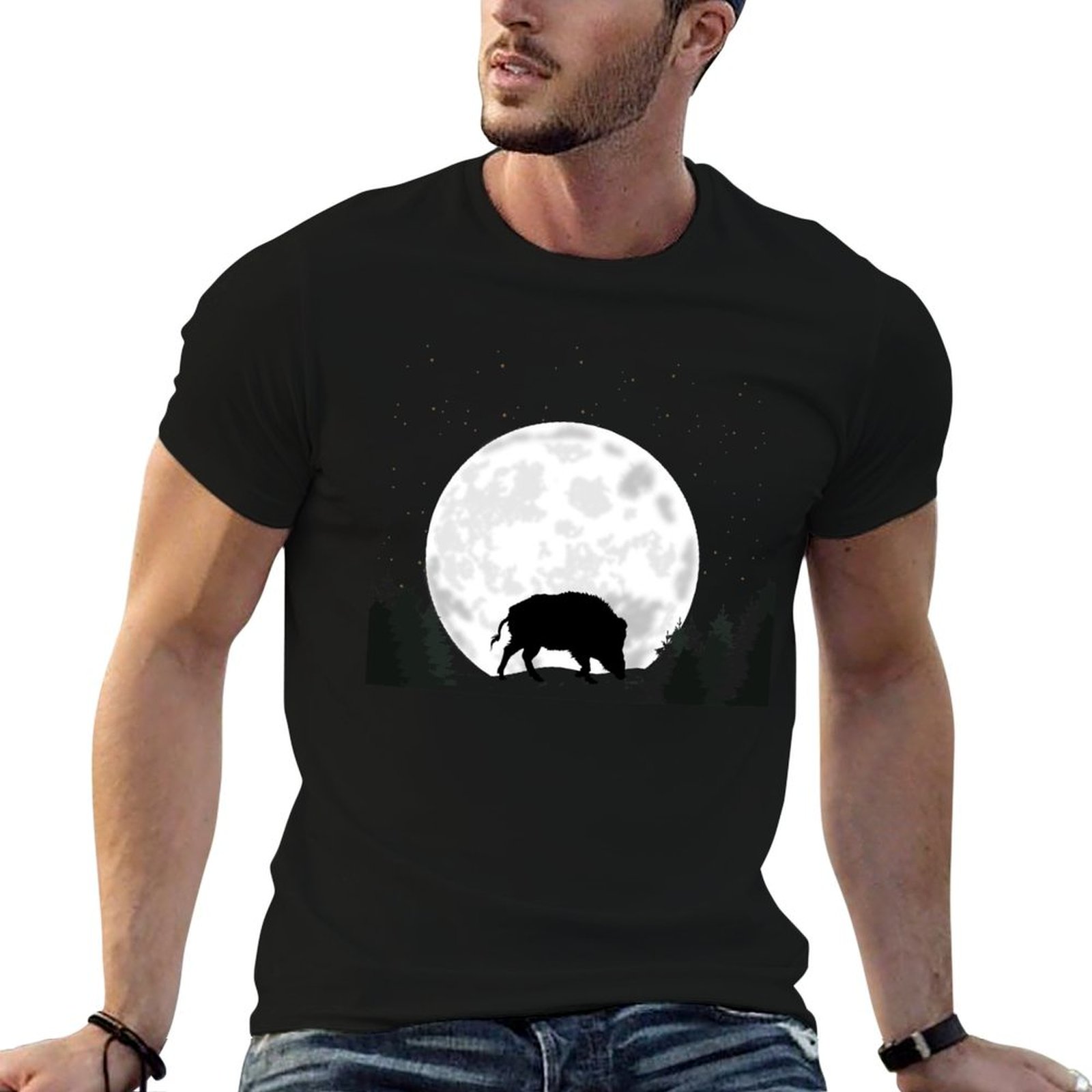 เสื้อยืดลายหมูป่า ขนหมูป่า เสื - Wildman Hunting & Outdoor Vanderbijlpark บทวิจารณ์และราคา