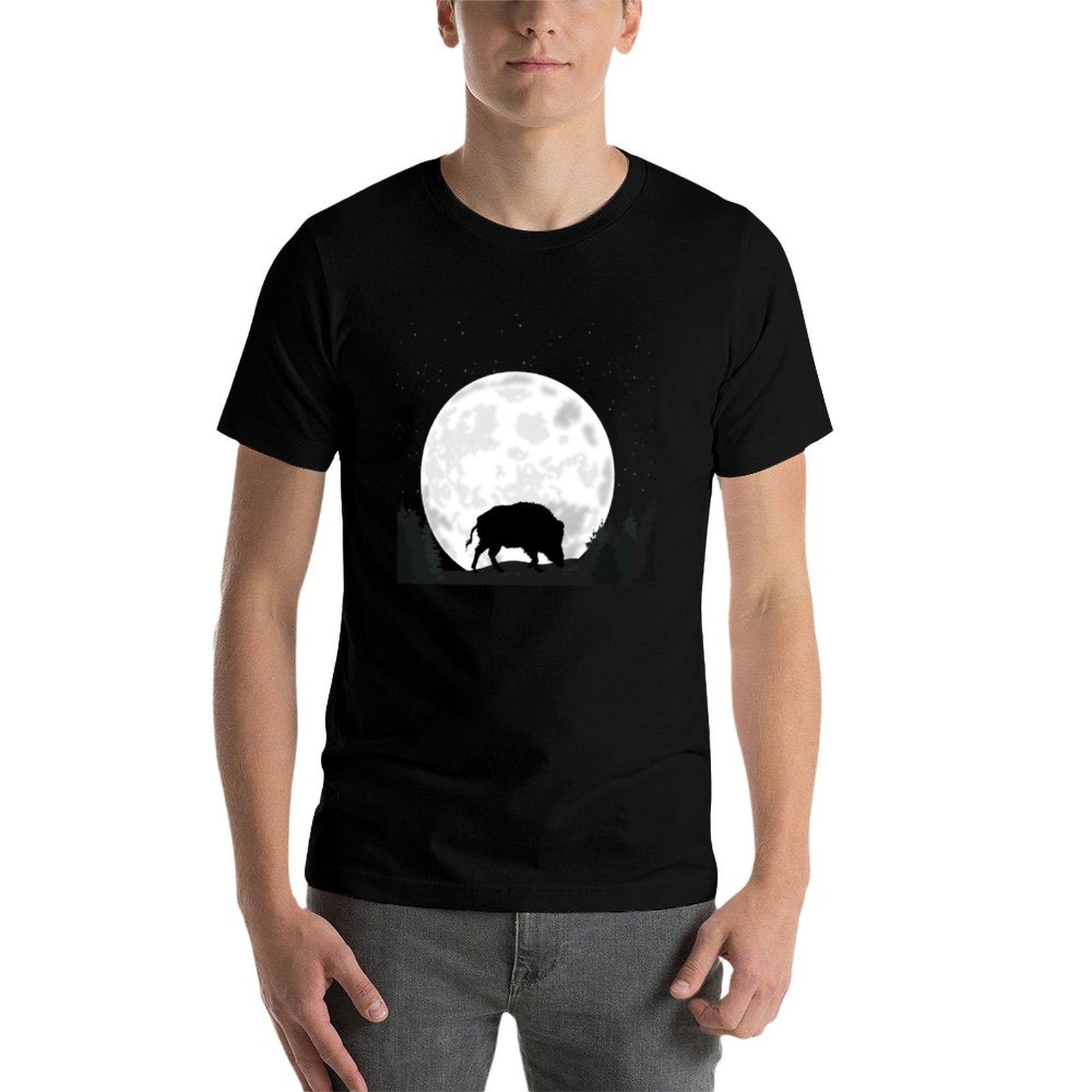 เสื้อยืดลายหมูป่า ขนหมูป่า เสื - Wildman Hunting & Outdoor Vanderbijlpark บทวิจารณ์และราคา