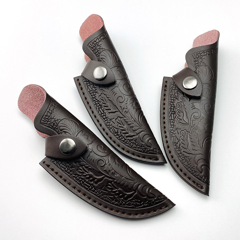 Cowhide มีดกลางแจ้งขนาดเล็กตรง - Outdoor Hunting Knife Set บทวิจารณ์และราคา