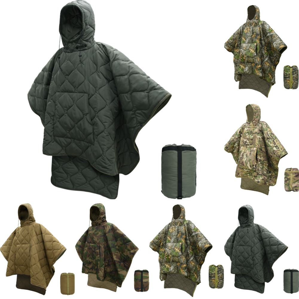 ผ้าห่มลายพรางกันน้ำพร้อมฉนวนกั - Outdoor Hunting Blanket บทวิจารณ์และราคา