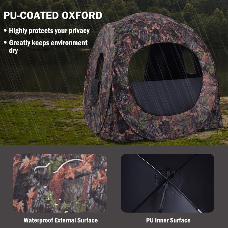 เต็นท์ล่าสัตว์แบบป๊อปอัพ 3 คน, - Hunting Outdoor บทวิจารณ์และราคา