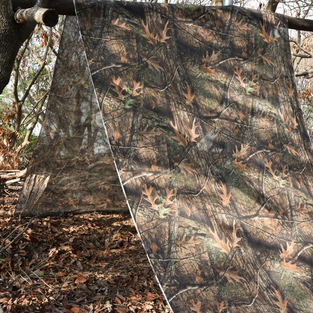 300D Camoตาข่ายสําหรับล่าสัตว์ - Hunting Blind Fabric บทวิจารณ์และราคา