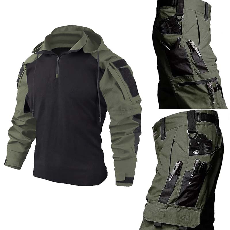 ชุดเสื้อและกางเกงลายพราง CP สำ - Hunting Outdoor บทวิจารณ์และราคา