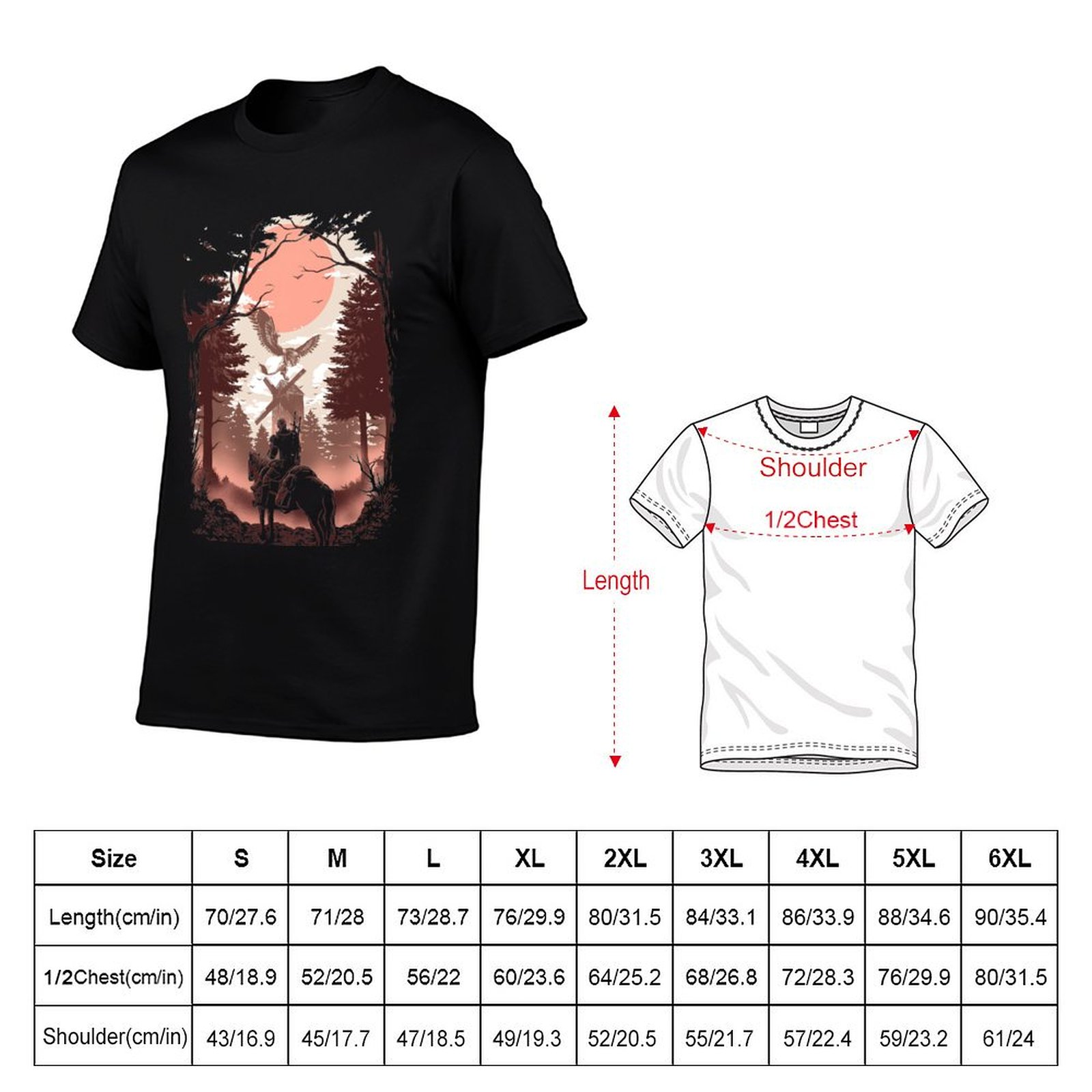 เสื้อยืด The Wild Hunt เสื้อยื - Wildman Hunting & Outdoor Vanderbijlpark บทวิจารณ์และราคา