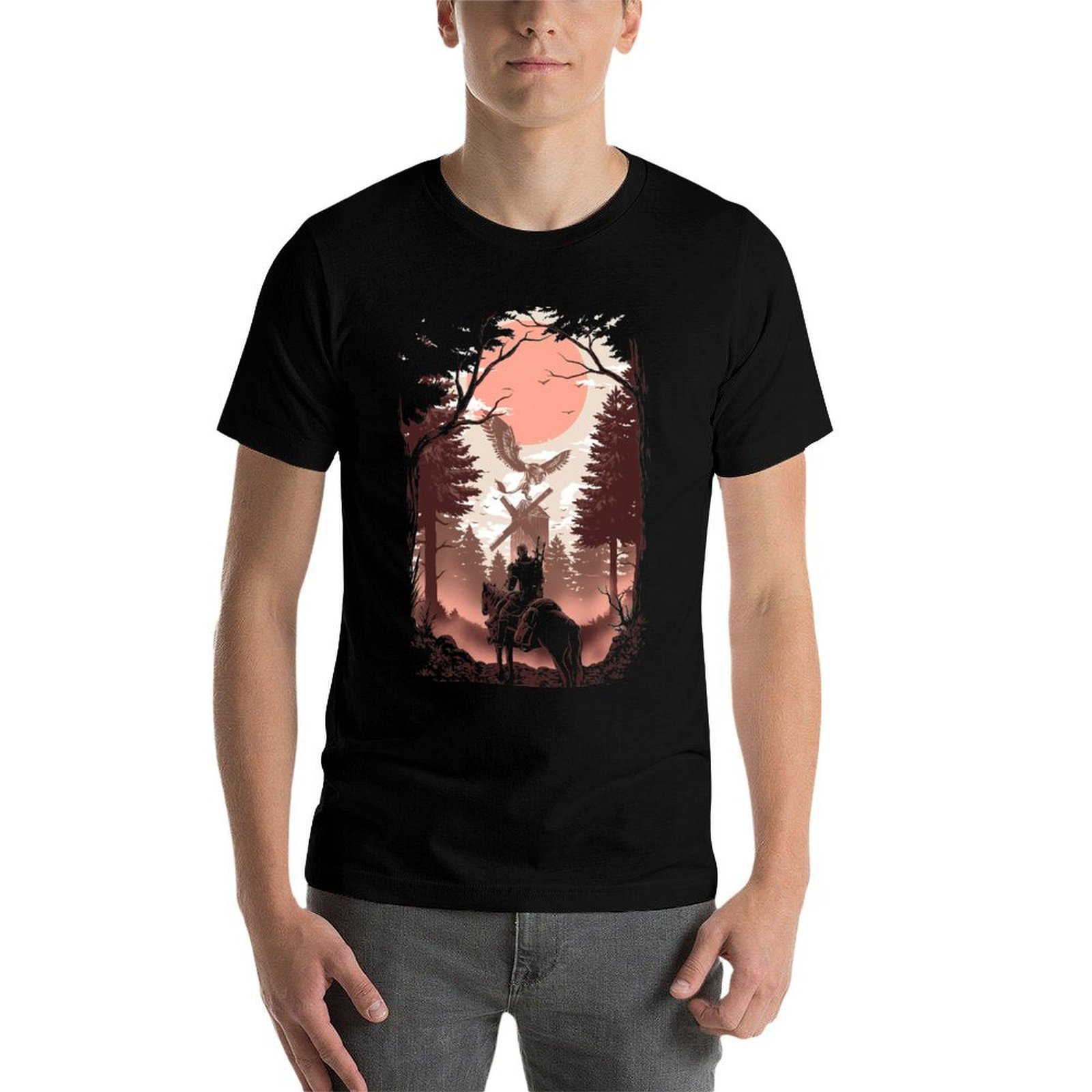 เสื้อยืด The Wild Hunt เสื้อยื - Wildman Hunting & Outdoor Vanderbijlpark บทวิจารณ์และราคา