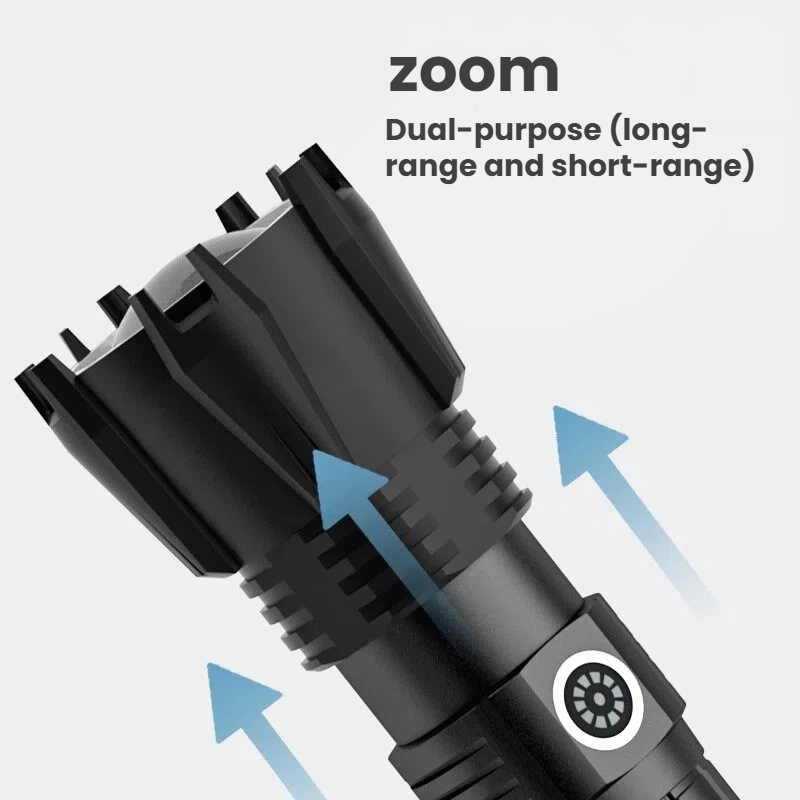 ไฟฉาย LED P90 กำลังสูง TYPE-C  - Hunting Outdoor บทวิจารณ์และราคา