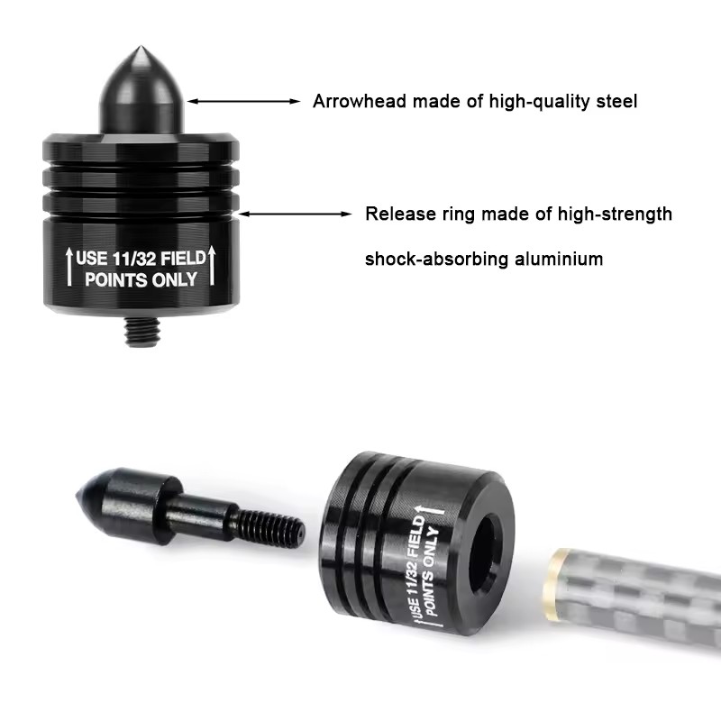 หัวลูกศรเหล็กกล้าไร้สนิมสำหรับ - Crossbow Bolt Broadhead บทวิจารณ์และราคา