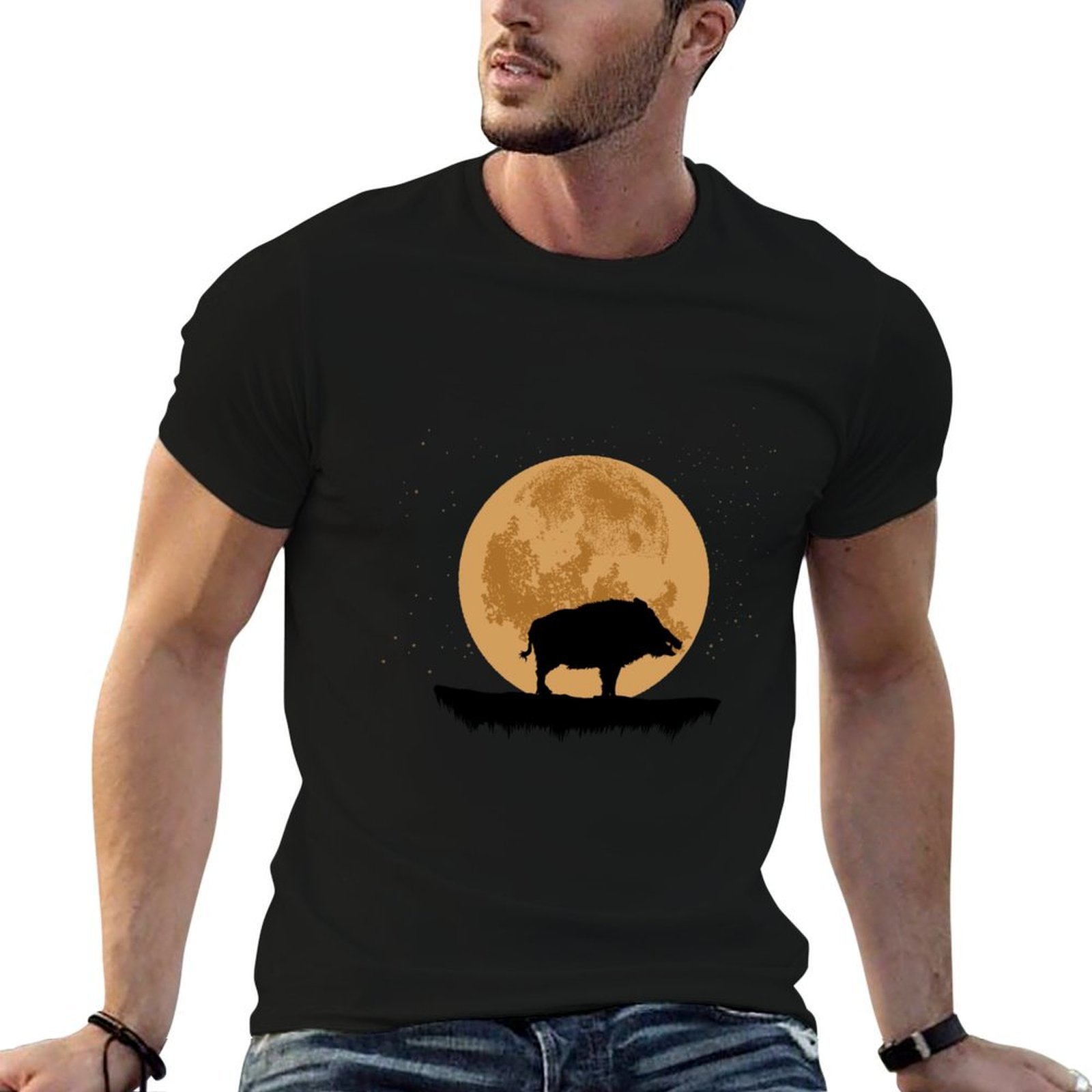 เสื้อยืดลายหมูป่า ขนหมูป่า เสื - Wildman Hunting & Outdoor Vanderbijlpark บทวิจารณ์และราคา