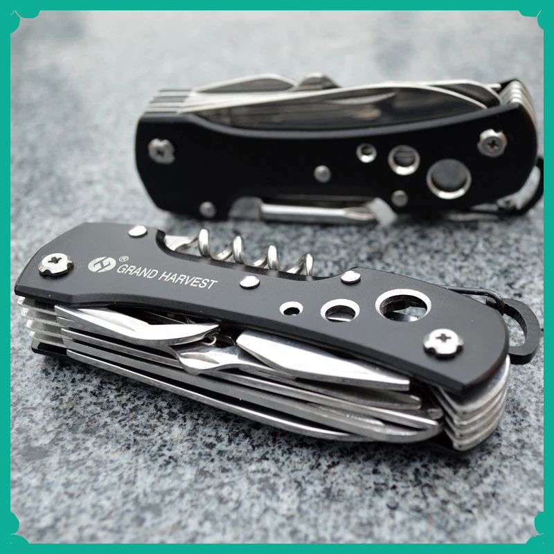 มีดอเนกประสงค์ 11 in 1 - มีดพั - Outdoor Hunting Knife Set บทวิจารณ์และราคา