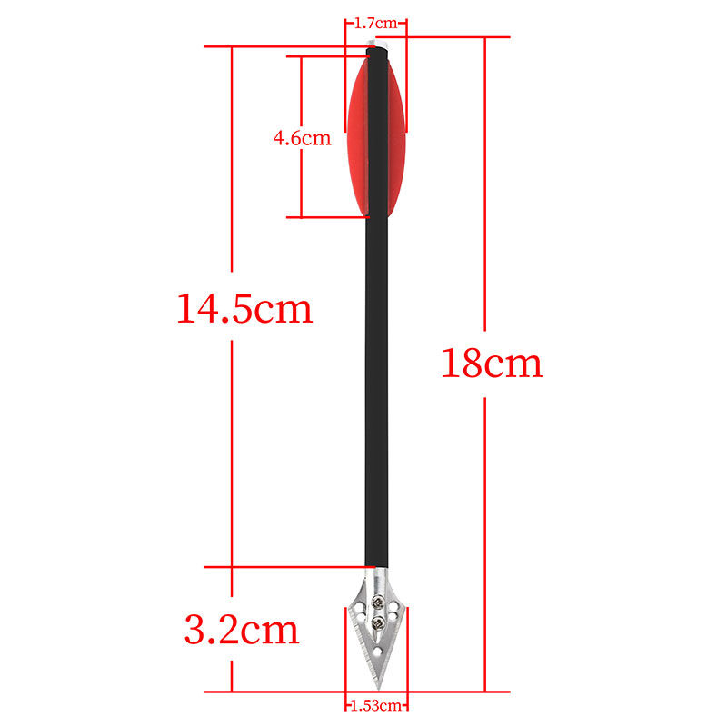 6/12pcs ผสมคาร์บอน Arrow 7 นิ้ - Crossbow Bolt Broadhead บทวิจารณ์และราคา