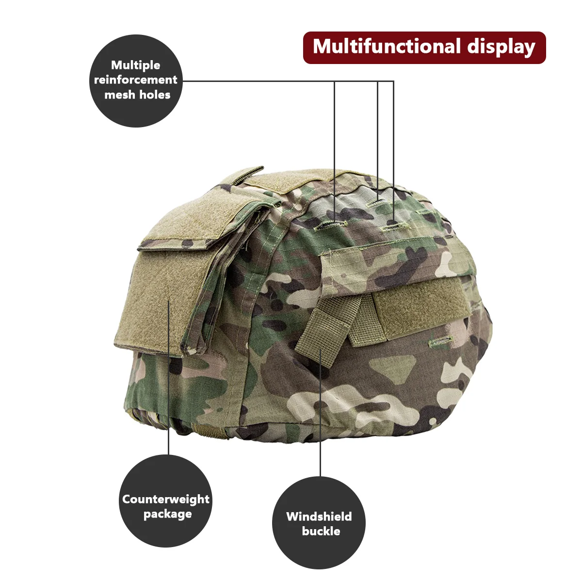 ฝาครอบลายพรางสำหรับหมวกกันน็อค - Hunting Outdoor Shop บทวิจารณ์และราคา
