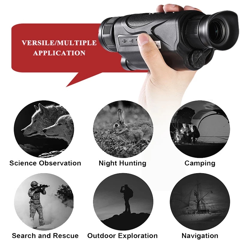 HD Digital Night Vision กล้องต - Outdoor Hunting Videos บทวิจารณ์และราคา