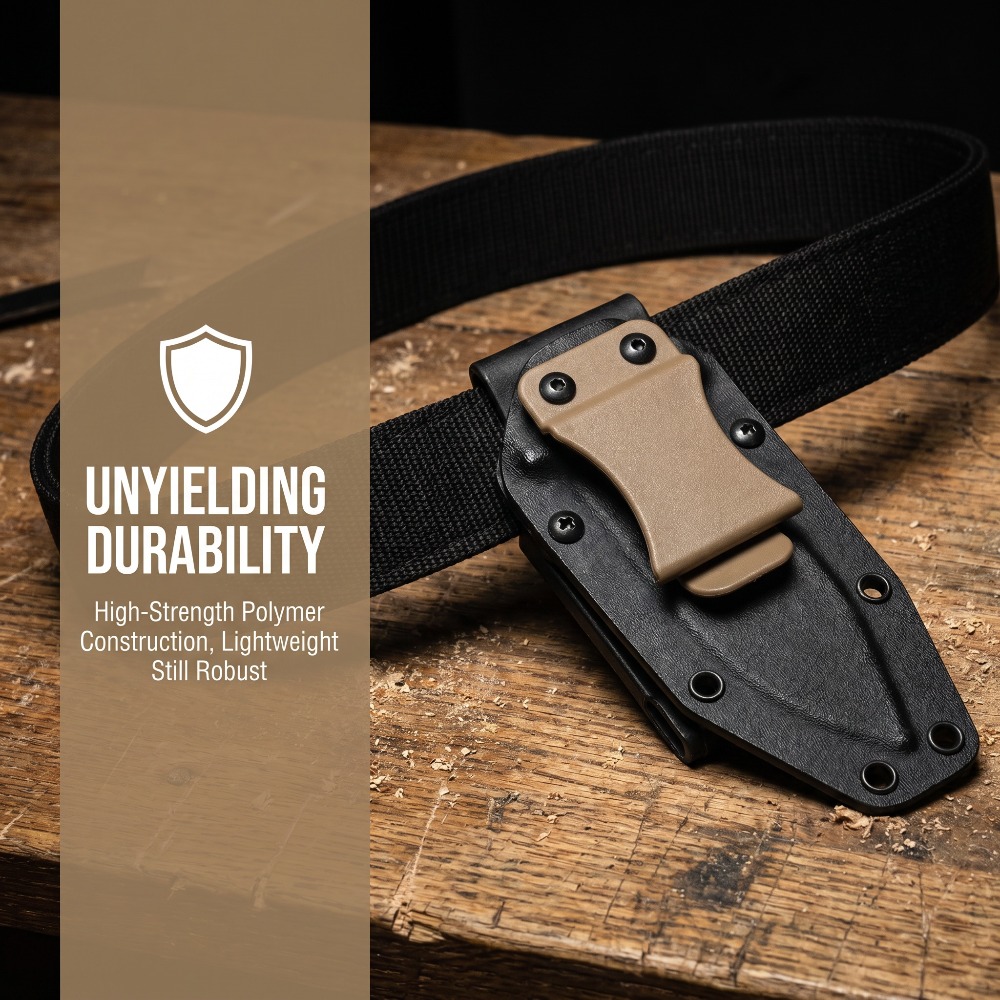 ชุดอุปกรณ์คลิปหนีบเข็มขัดสำหรั - Outdoor Hunting Knife Set บทวิจารณ์และราคา