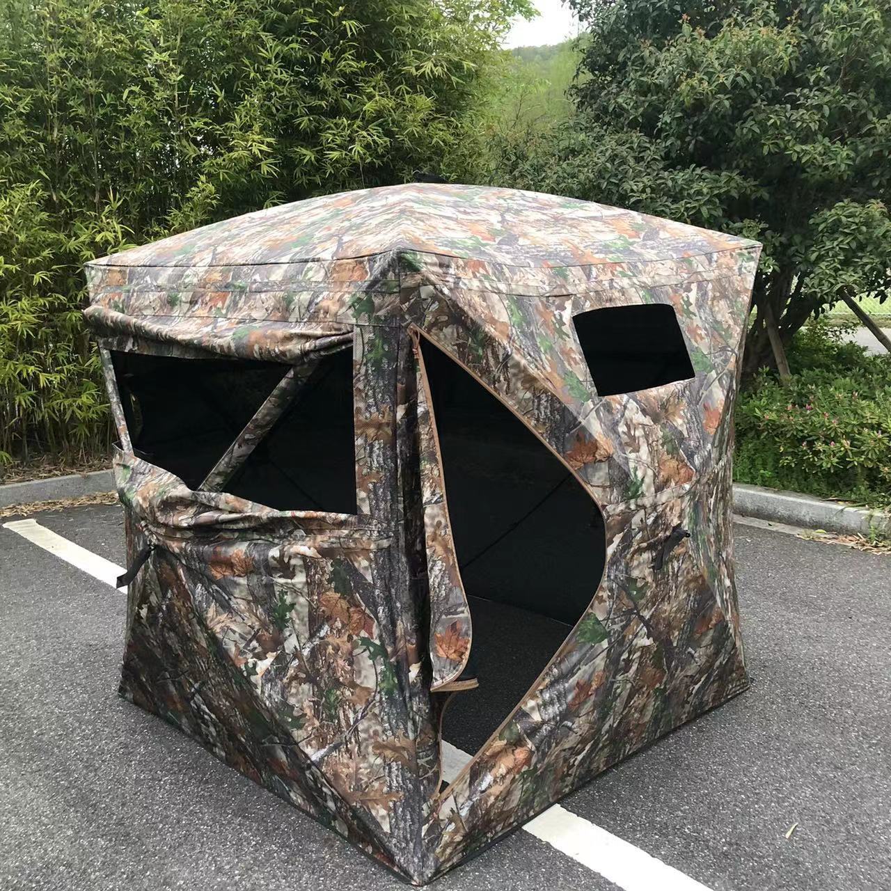 เต็นท์พรางตัวสำหรับล่าสัตว์กลา - Hunting Blind Fabric บทวิจารณ์และราคา