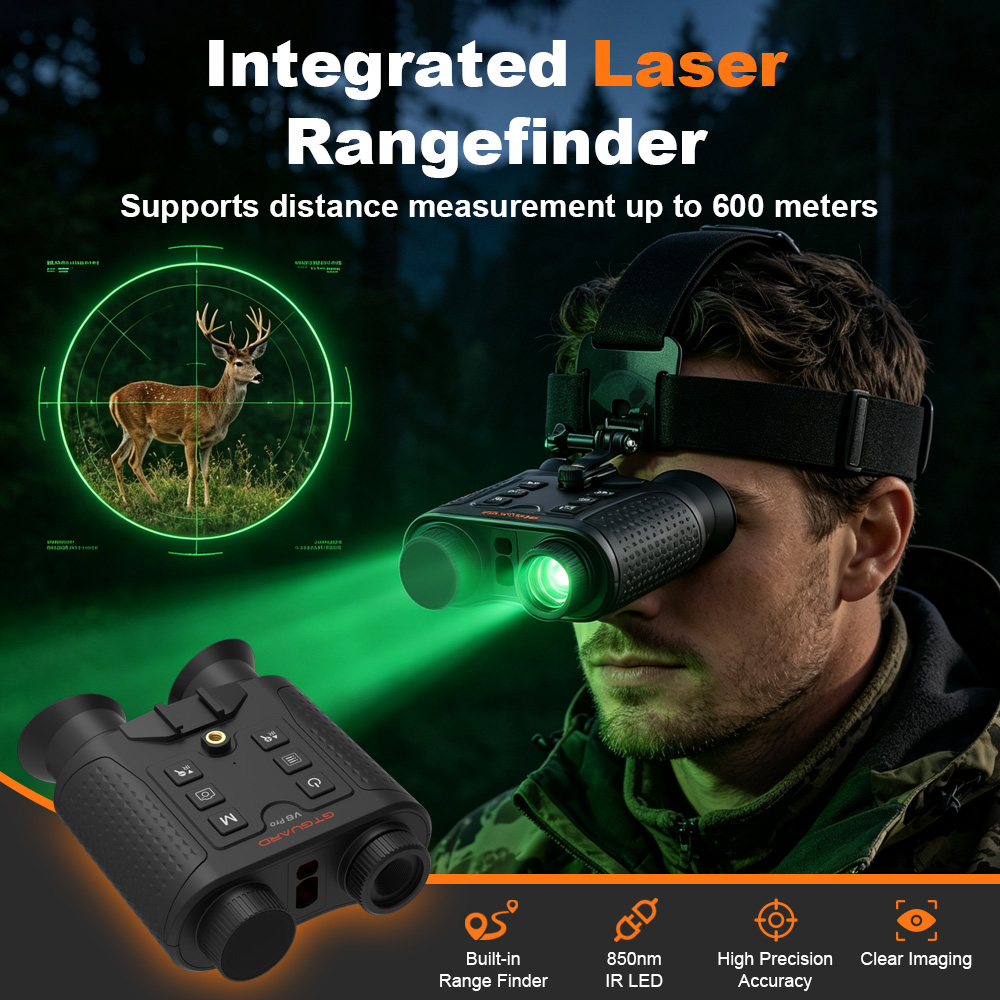 กล้องส่องทางไกลมองกลางคืน 4K ซ - Outdoor Hunting Videos บทวิจารณ์และราคา