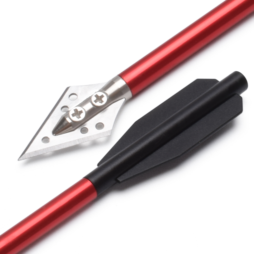 3PCS อลูมิเนียม Crossbow Bolts - Crossbow Bolt Broadhead บทวิจารณ์และราคา